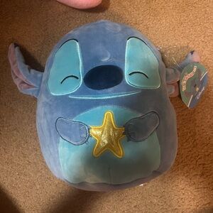 Squishmallow Stitch with Star ⭐️ 🩵